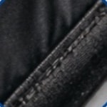 Close-up of the black Stealth outer layer